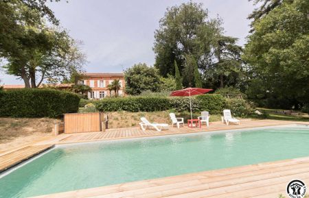 G&icirc;te n&deg;31G100962 Aurin - Haute-Garonne - Piscine.G&icirc;te.Le.Parc.Des.Moutous.Aurin.Lauragais