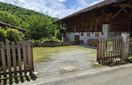 G&icirc;te n&deg;31G101780 Montastruc-de-Salies - Haute-Garonne - Entr&eacute;e cour privative Le Rucan